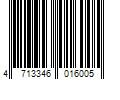 Barcode Image for UPC code 4713346016005