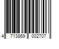 Barcode Image for UPC code 4713869002707