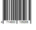 Barcode Image for UPC code 4714900105265