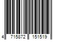 Barcode Image for UPC code 4715872151519