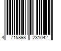 Barcode Image for UPC code 4715898231042