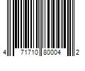 Barcode Image for UPC code 471710800042