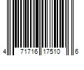 Barcode Image for UPC code 471716175106