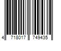 Barcode Image for UPC code 4718017749435