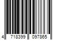 Barcode Image for UPC code 4718399097865