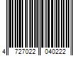 Barcode Image for UPC code 4727022040222