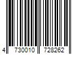 Barcode Image for UPC code 4730010728262