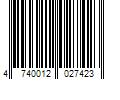 Barcode Image for UPC code 4740012027423