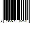 Barcode Image for UPC code 4740042100011