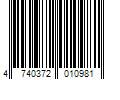 Barcode Image for UPC code 4740372010981