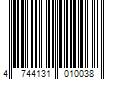 Barcode Image for UPC code 4744131010038