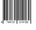 Barcode Image for UPC code 4744131014180