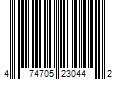 Barcode Image for UPC code 474705230442