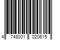 Barcode Image for UPC code 4748001020615