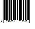 Barcode Image for UPC code 4748001023012