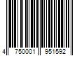 Barcode Image for UPC code 4750001951592