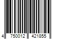 Barcode Image for UPC code 4750012421855