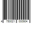 Barcode Image for UPC code 4750021000904