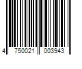 Barcode Image for UPC code 4750021003943