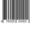 Barcode Image for UPC code 4750025000900