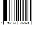 Barcode Image for UPC code 4750133002025