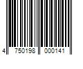 Barcode Image for UPC code 4750198000141