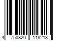 Barcode Image for UPC code 4750820118213