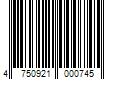 Barcode Image for UPC code 4750921000745