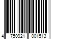 Barcode Image for UPC code 4750921001513