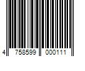 Barcode Image for UPC code 4758599000111