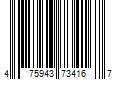 Barcode Image for UPC code 475943734167