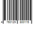 Barcode Image for UPC code 4760129800115