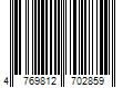 Barcode Image for UPC code 4769812702859