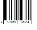 Barcode Image for UPC code 4770019851554