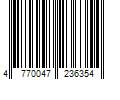 Barcode Image for UPC code 4770047236354