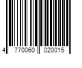 Barcode Image for UPC code 4770060020015