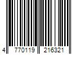 Barcode Image for UPC code 4770119216321