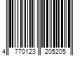 Barcode Image for UPC code 4770123205205