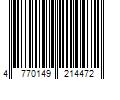 Barcode Image for UPC code 4770149214472