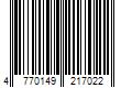 Barcode Image for UPC code 4770149217022