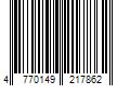 Barcode Image for UPC code 4770149217862