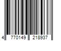 Barcode Image for UPC code 4770149218937