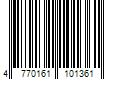 Barcode Image for UPC code 4770161101361