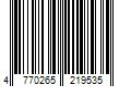 Barcode Image for UPC code 4770265219535