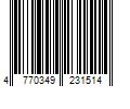 Barcode Image for UPC code 4770349231514