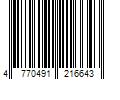 Barcode Image for UPC code 4770491216643