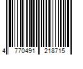 Barcode Image for UPC code 4770491218715