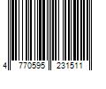 Barcode Image for UPC code 4770595231511