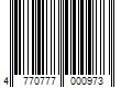 Barcode Image for UPC code 4770777000973