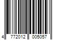 Barcode Image for UPC code 4772012005057